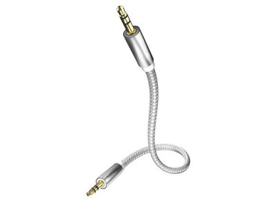 Premium MP3 Audio Cable, 3.5 Phone plug, 0.5 m, 004101005