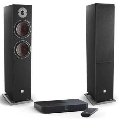 OBERON 7 C black oak + Sound Hub Compact