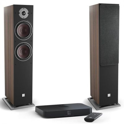 OBERON 7 C dark walnut + Sound Hub Compact