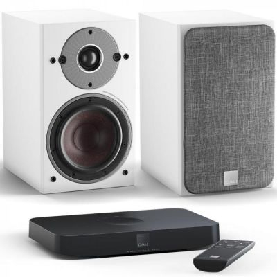 OBERON 1 C white + Sound Hub Compact