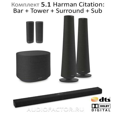 Citation Bar + Tower + Sur + Sub black