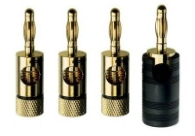 Premium Banana Multi Contact BFA, set 4 pcs, 0081471